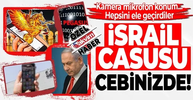 Cebinizdeki İsrail casusuna dikkat!
