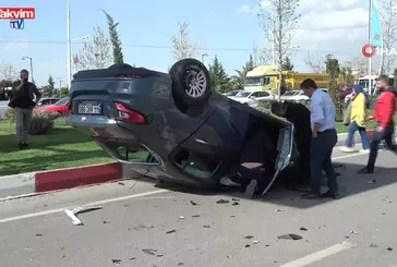 Malatya’da trafik kazası: 2 yaralı