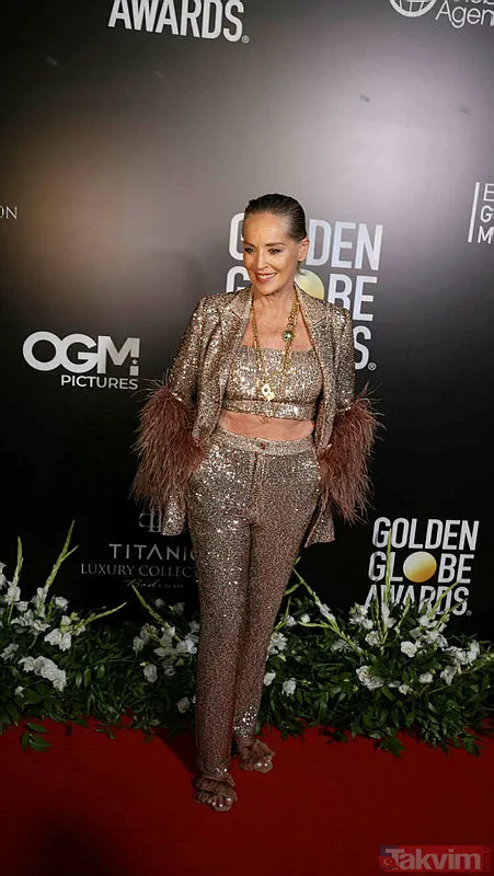 Dünyaca ünlü oyuncu Sharon Stone'a Bodrum’da 'Uluslararası İkon Ödülü' verildi! Kurtlar Vadisi itirafı çok konuşulmuştu... - 4