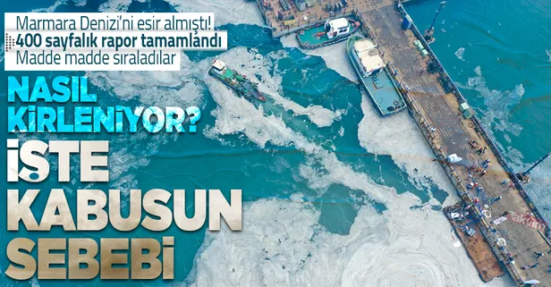 TBMM Müsilaj Araştırma Komisyonu raporunu tamamladı! İşte Marmara Denizi'ni esir alan kabusun nedeni