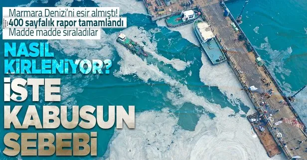 TBMM Müsilaj Araştırma Komisyonu raporunu tamamladı! İşte Marmara Denizi’ni esir alan kabusun nedeni