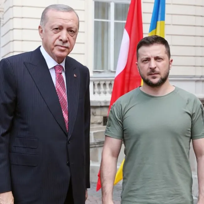 Başkan Erdoğan, Ukrayna Devlet Başkanı Zelenskiy ile görüştü