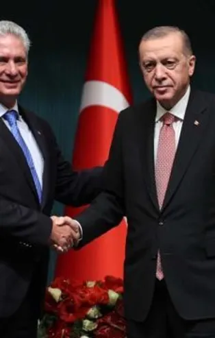 Başkan Erdoğan Küba Devlet Başkanı Miguel Mario Diaz-Canel Bermudez ile telefonda görüştü