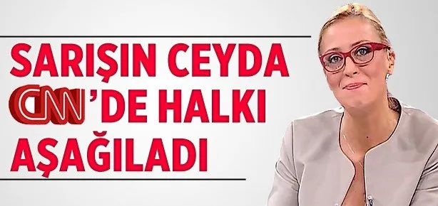 Ceyda Karan seçmeni aşağıladı