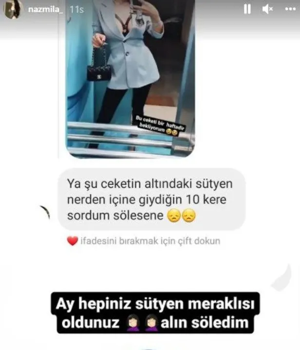 Nasıl para kazandığını açıklayan Naz Mila 'sütyen meraklısı oldunuz' Donuna kadar sattığını söyleyen Naz Mila...-5