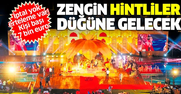 Zengin Hintliler düğüne gelecek