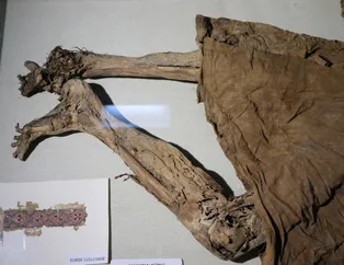 14 asırdır bozulmayan ceset Karaman Müzesi'nde sergileniyor
