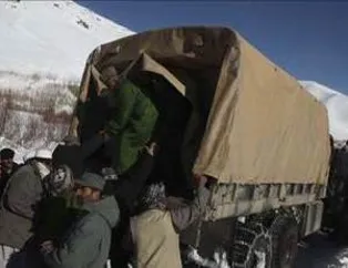 Afganistan'da çığ felaketi