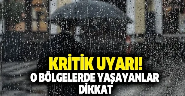 Meteoroloji’den Türkiye geneline yağış uyarısı! Yarın hava nasıl olacak? İşte 1 Kasım Cuma hava durumu raporu