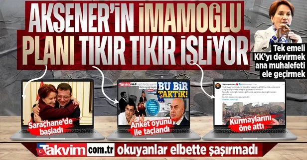 Akşener’in İmamoğlu’nun önünü açma planı işliyor! Önce Paçacı şimdi de Mehmet Aslan: Kılıçdaroğlu’na ’seni aday yapmayız’ mesajı