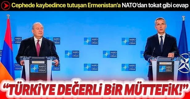 NATO Genel Sekreteri Stoltenberg: Türkiye değerli bir NATO müttefiki bunu Sarkisyan’a açıkça söyledim