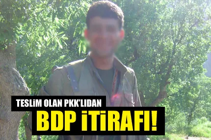 PKK’lıdan şok itiraf!