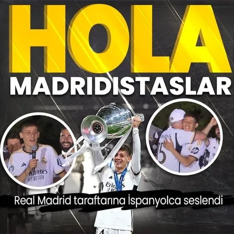 Arda Güler’den Real Madrid taraftarına İspanyolca seslendi