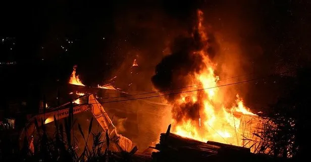 Muğla Bodrum’da korkutan yangın! Pelet fabrikası küle döndü