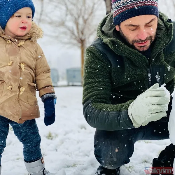 Eşkıya'nın İlyas'ı Ozan Akbaba'nın eşi kar paylaşımlarında güzelliğiyle hayran bıraktı! İşte Ozan Akbaba'nın güzeller güzeli eşi... - 4