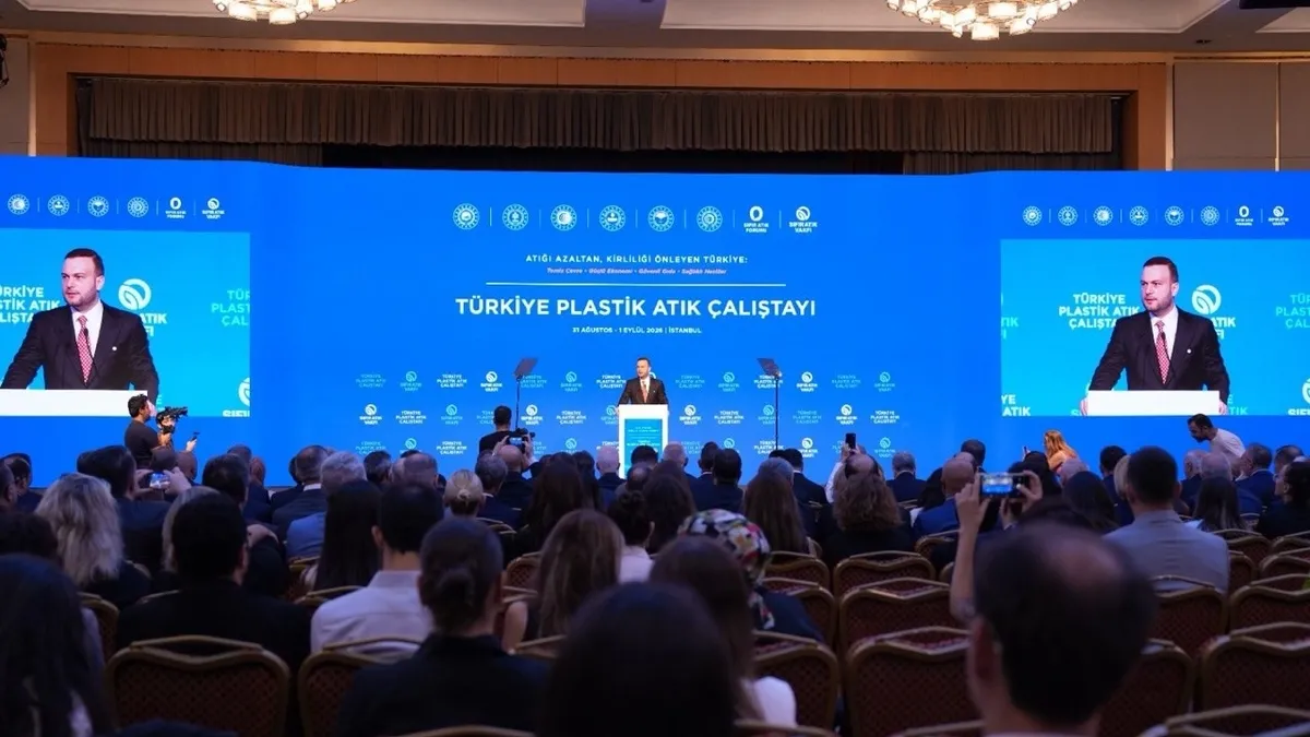 Türkiye Plastik Atık Çalıştayı başladı: 2053 Türkiye Plastik Vizyonu için ortak çözüm masası kuruldu