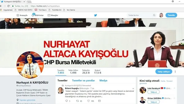 İYİ Parti'ye geçen CHP'li vekillerin bir kısmının Twitter hesabında CHP milletvekili yazıyor-7
