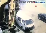 Bursa'daki patlama anı kamerada