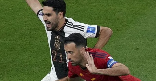 E Grubu'nda Almanya, İspanya'dan beraberliği 83. dakikada attığı golle kurtardı