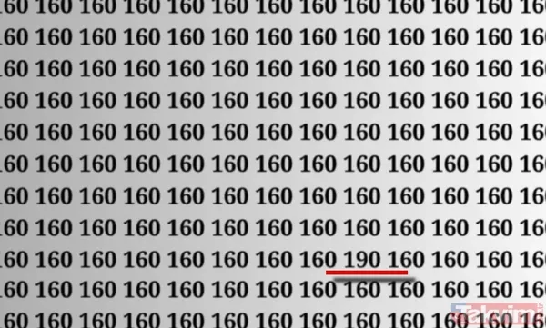 Cevap: İşte görseldeki "160" dışında kalan sayı… Optik illüzyonlar sadece eğlenceli görseller değil, aslında beynimizin çalışma şeklini anlamamıza da...