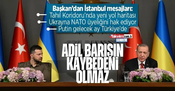 Son dakika: İstanbul’da tarihi zirve! Başkan Recep Tayyip Erdoğan ve Ukrayna Devlet Başkanı Zelenskiy görüştü! İşte önemli mesajlar