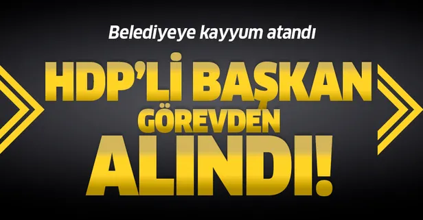 Son dakika: HDP’li Cizre İlçe Belediye Başkanı Mehmet Zırığ görevden alındı, belediyeye kayyum atandı