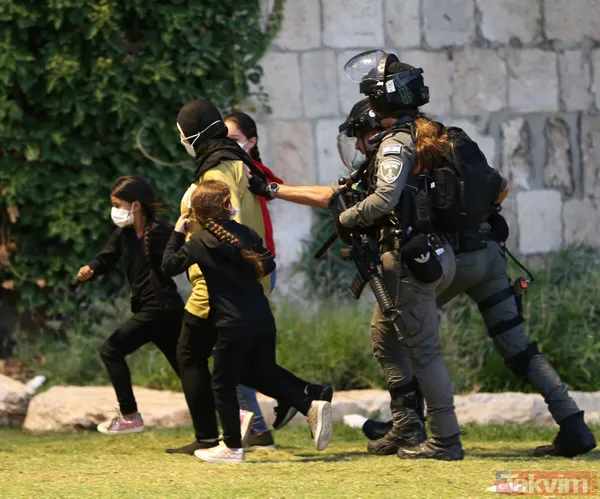 İsrail'den insanlık dışı müdahale! Kadın ve çocuklara sert müdahale - 25