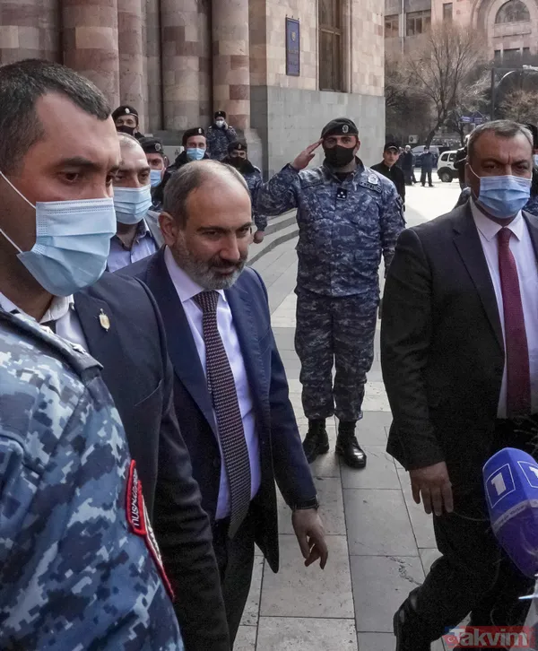 SON DAKİKA! Ermenistan'da darbe girişimi! Paşinyan sokağa indi! Son dakika fotoğrafları - 25