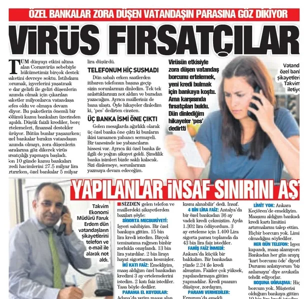 Coronavirüsü fırsat bilip vatandaşlara zorluk çıkarmışlardı... TAKVİM yazdı, o bankalara ceza yağdı!-5