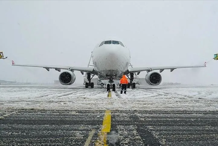 İstanbul Havalimanı’nda kar alarmı!