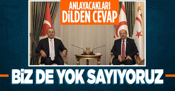 SON DAKİKA: Dışişleri Bakanı Mevlüt Çavuşoğlu: Kıbrıs Türk halkını azınlık gören bu zihniyeti artık biz de yok sayıyoruz