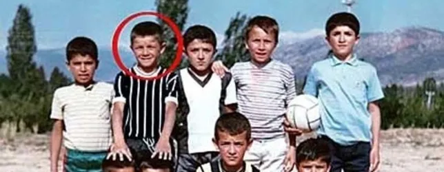 Futbolcuların çocukluk halleri