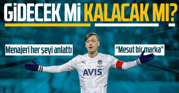 Fenerbahçe ile sözleşmesinin bittiği söylenen Mesut Özil'in menajerinden fesih açıklaması! Hala Fenerbahçe'nin topçusu