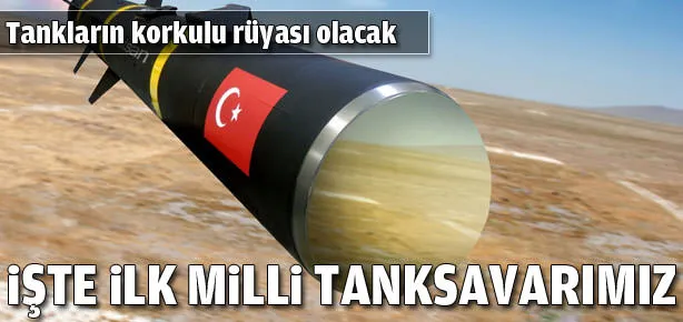 Milli tanksavar füzesi hazır