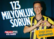 Jorge Jesusun istemediğini açıkladığı Mesut Özil, Fenerbahçede 123 milyon TL kazanacak...