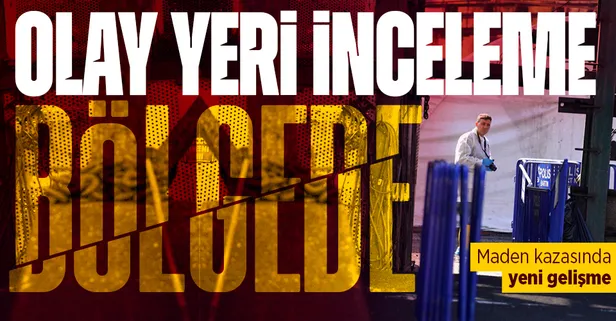 Bartın'daki maden kazasıyla ilgili yeni gelişme: Olay yeri inceleme ekipleri bölgede