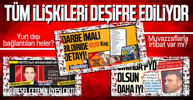 SON DAKİKA: Darbe imalı bildiri yayınlayan 104 emekli amiralin bağlantıları araştırılıyor