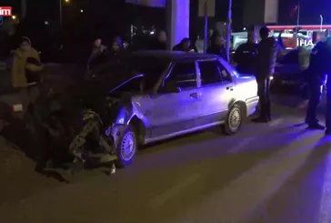 Malatya’da trafik kazası: 1 yaralı
