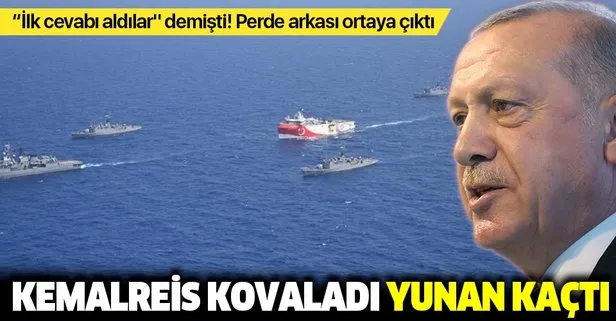 Son dakika: Başkan Erdoğan’ın ilk cevabı aldılar dediği gerilimin perde arkası ortaya çıktı: Yunan gemisi kaçtı