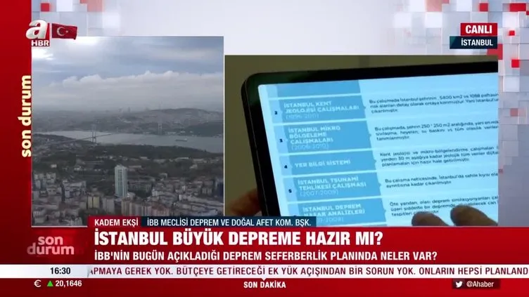 İBB depremle mücadeleye değil reklama çalışıyor... Kadem Ekşi tek tek anlattı