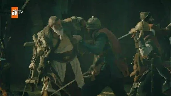 kurulus osman 37 bolumde bamsi bey ve