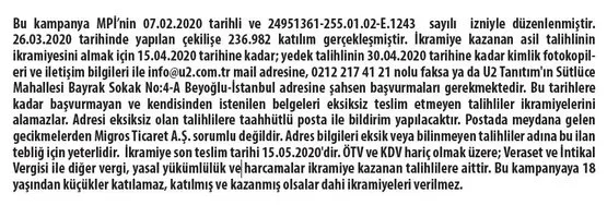 migros sanal market iphone 11 cekilis