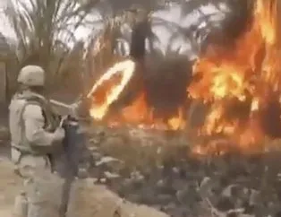 Irak’ı işgal eden ABD’leri bahçelerini bile yaktı!