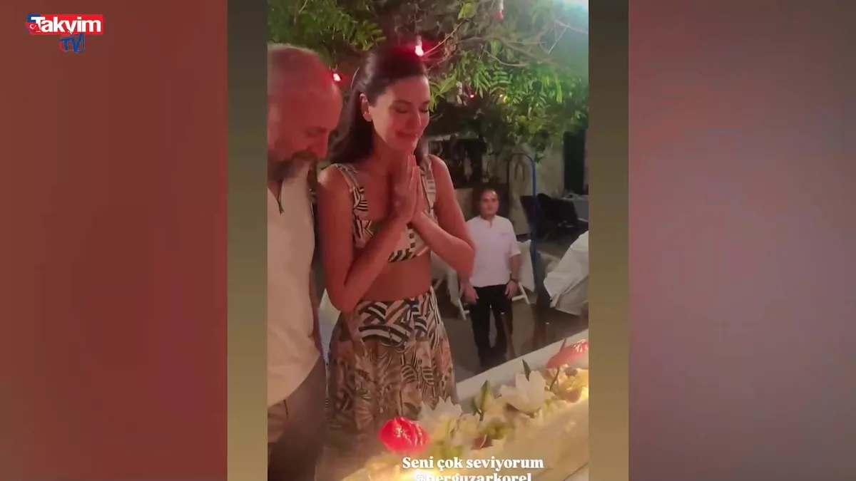 Bergüzar Korel 44'üncü yaşını kutladı