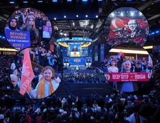 Başkan Erdoğana yoğun ilgi! AK Parti İstanbul 8. Olağan İl Kongresinde coşkulu kalabalık