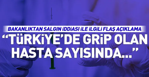saglik bakanligi ndan grip salgini
