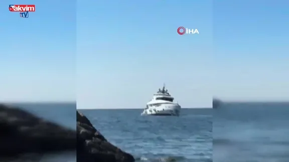 Zonguldak Ereğli'de lüks yat battı - VİDEO