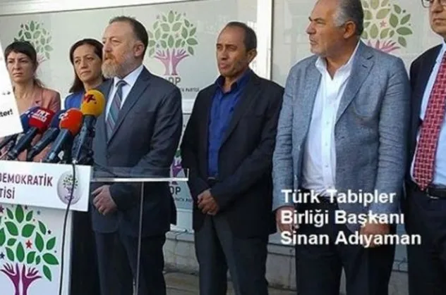 Türk Tabipler Birliği terör örgütü PKK'nın siyasi uzantısı HDP'ye hamilik yapıyor!