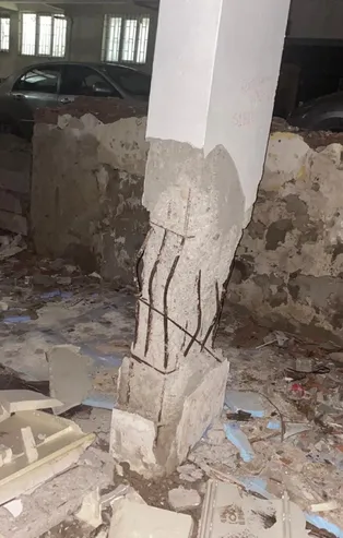 Bahçelievler'de çöken binanın çökmeden önceki görüntüleri ortaya çıktı