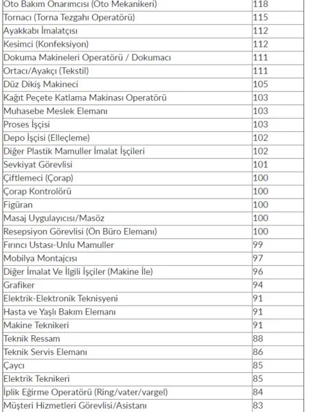 47 bin 785 personel alınıyor! İşte o meslekler ve açık iş ilanları-5